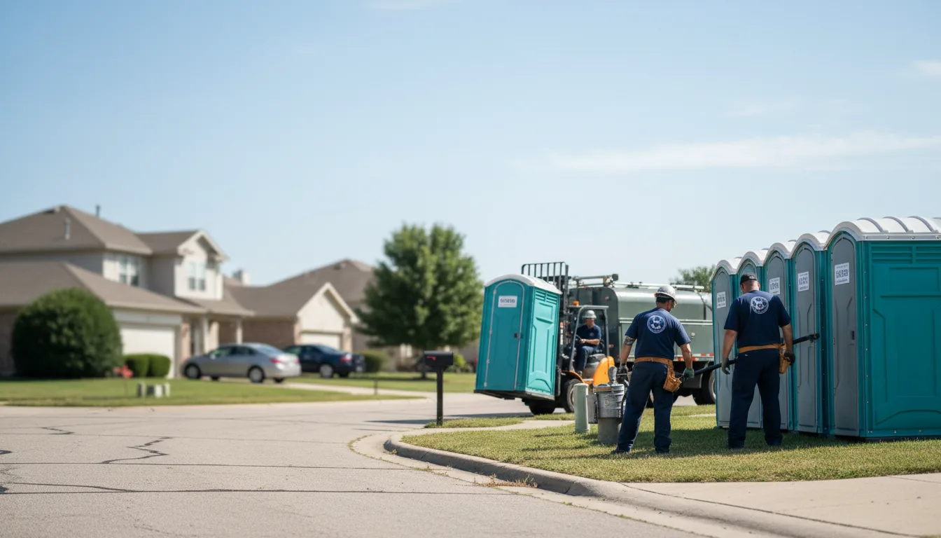 Porta Potty Rental in Memphis, TX near me
